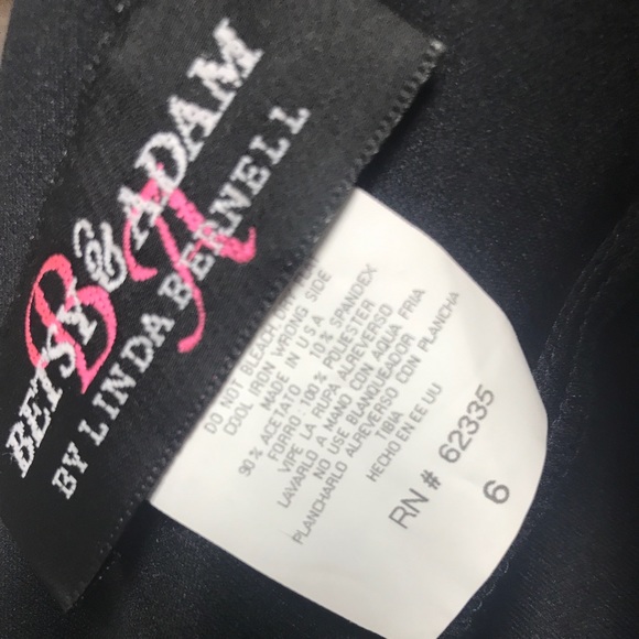 Long Black Evening Dress - Picture 2 of 5